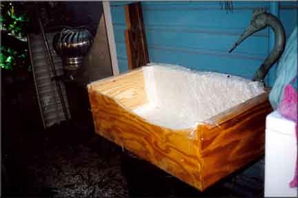 wheel box fiber glassing